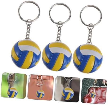 Adorable Volleyball Keychain Pendant for Fans and Players
