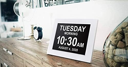 American Lifetime 2025 Large Digital Clock for Seniors