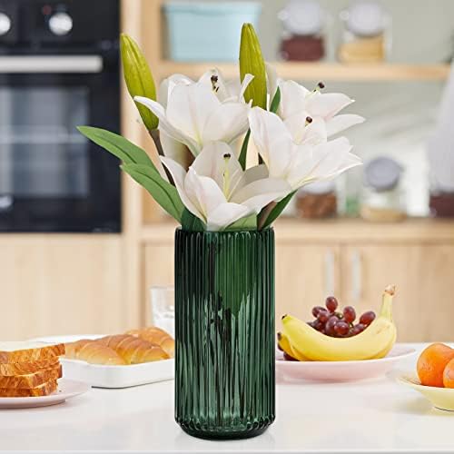 TIMEFOTO 75 Inch Thickened Glass Flower Vase