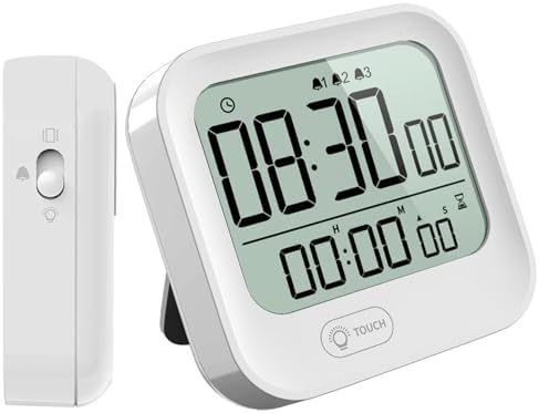 Small Vibrating Alarm Clock with Pomodoro Timer