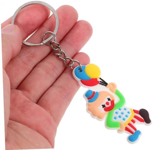 12pcs Unique Clown Key Chain for Women Party Decor