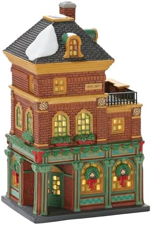Department 56 Christmas in the City Village Murphys Irish Pub Light House