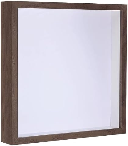 PATIKIL 8x8 Shadow Box Frame Brown