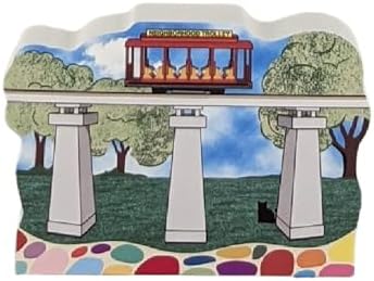 Cats Meow Village Mister Rogers Trolley Collectible