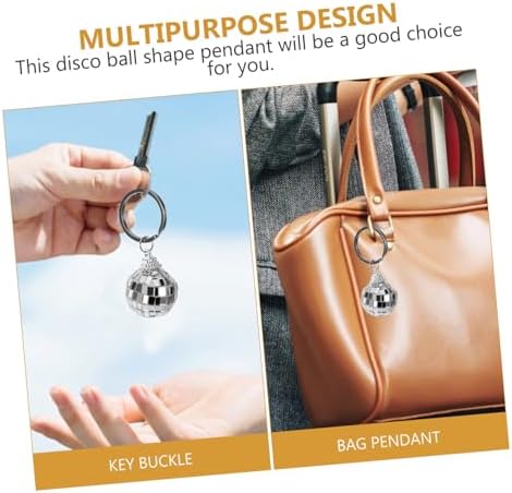 Disco Ball Keychain Pendant for Bags and Keys