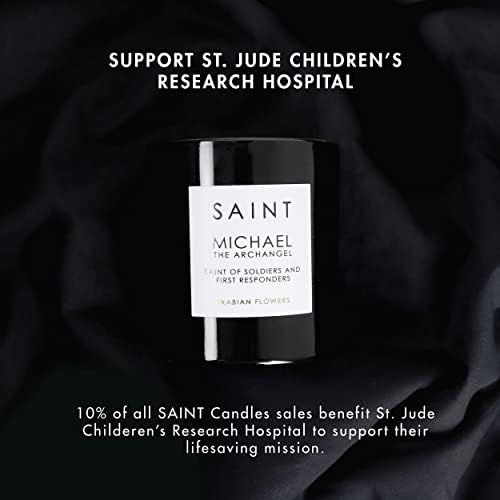 SAINT Michael The Archangel Scented Candle with Prayer Coin