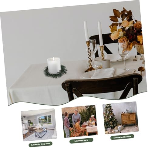 10pcs Artificial Pine Candle for Christmas Decor Centerpiece Wreaths