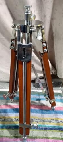 Aliza Malik Wooden Tripod Stand for Telescopes Spotting Scopes Adjustable Display