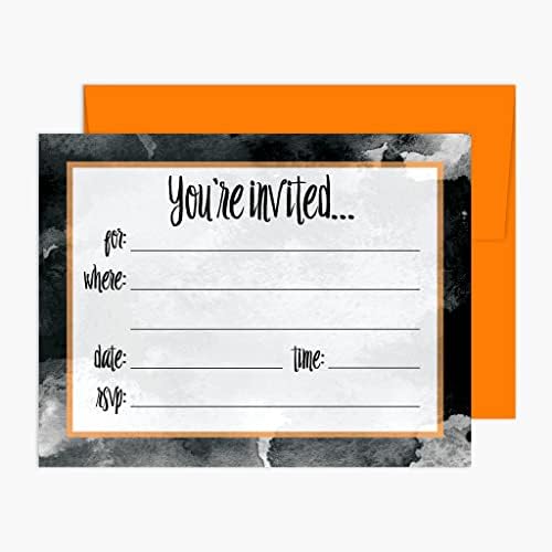 Palmer Street Press Halloween Party Invitations Set Of 12 With Envelopes
