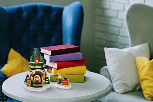 Department 56 North Pole Village Crayola Art Center Lit Building