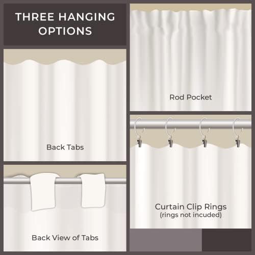Piper Classics Betsy Stripe Prairie Curtains Set of 2