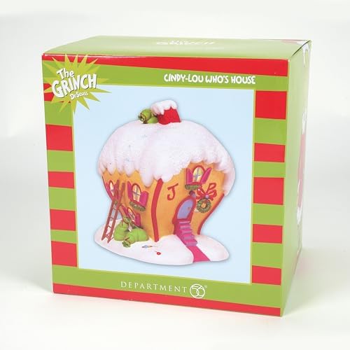 Department 56 Dr Seuss Grinch Village Cindy Lou Who House Lighted Building