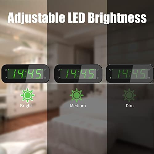 KWANWA 2 in 1 Alarm Clock Thermometer