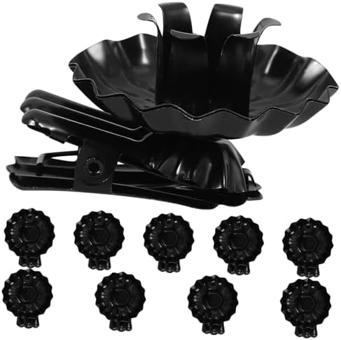 STOBAZA 10pcs Metal Candle Clips for Christmas Tree