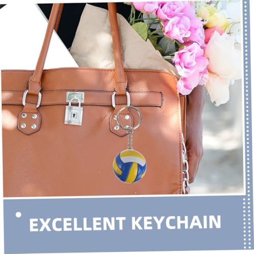 BESPORTBLE Volleyball Keychain Lightweight Sports Pendant