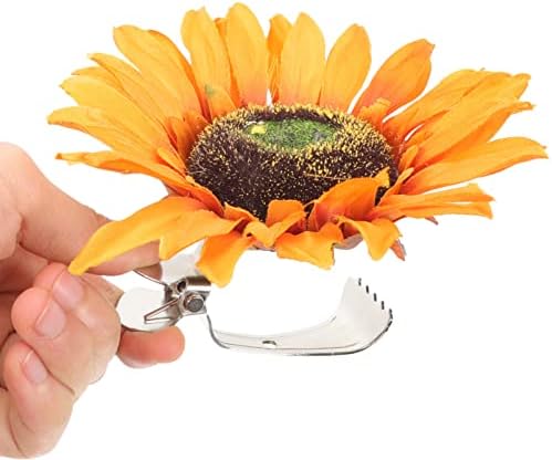Veemoon 2pcs Sunflower Curtain Tiebacks Holdbacks for Home Decor