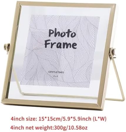 Haofy Personalized Picture Frame Holder 4 Inch