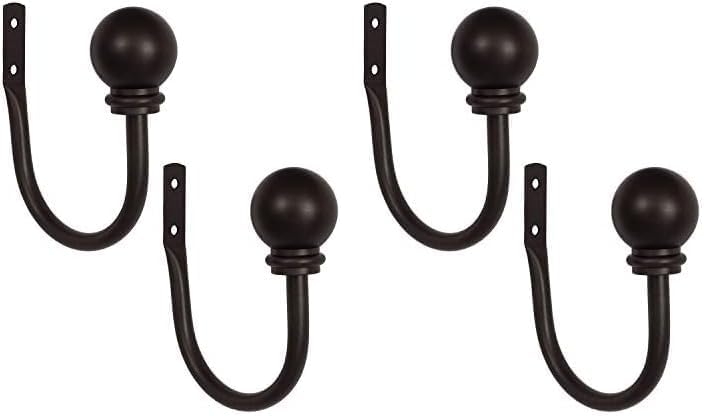Kenney Chelsea Decorative Ball Holdbacks Weathered Brown Pack of 2