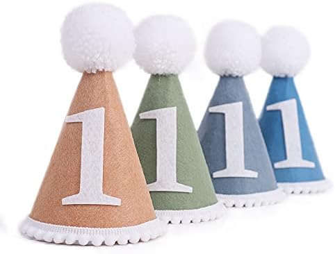 Baby Party Handmade Felt Hat - Green Birthday Photo Booth Prop
