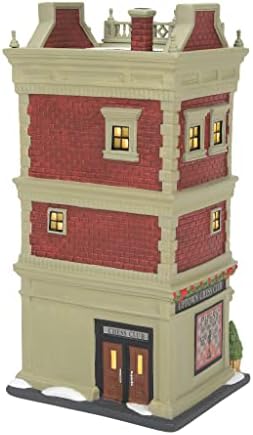 Department 56 Christmas in The City Village Uptown Chess Club Light Building