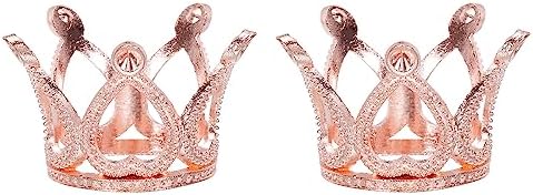 MECCANIXITY Rose Gold Crystal Ball Display Holder