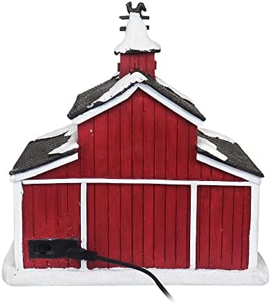 Christmas Village Farm Country Barn Collectible