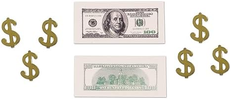 Beistle Big Bucks Money Table Confetti