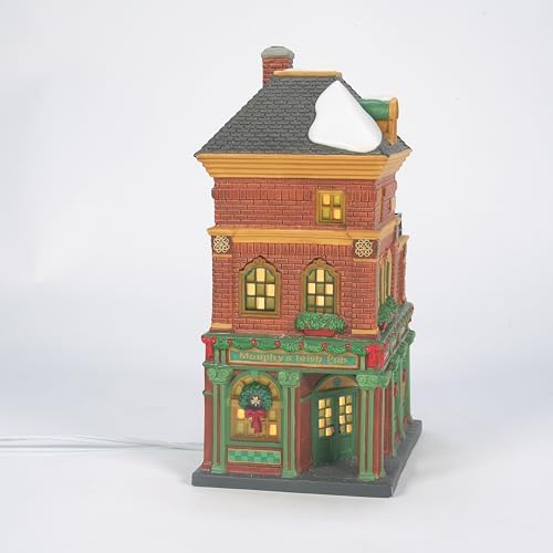 Department 56 Christmas in the City Village Murphys Irish Pub Light House