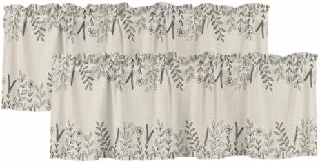 Thanksgiving Plant Valance Set for Windows