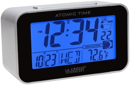 La Crosse Technology Atomic LCD Alarm Clock 617-1270