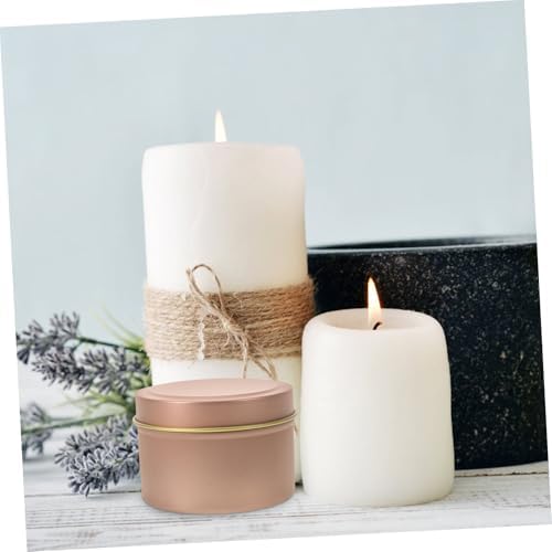 Happyyami 12pcs Empty Candle Jars with Sealing Lid