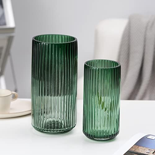 TIMEFOTO 75 Inch Thickened Glass Flower Vase
