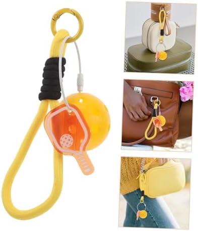 BESPORTBLE Cute Pickleball Keychain for Boys
