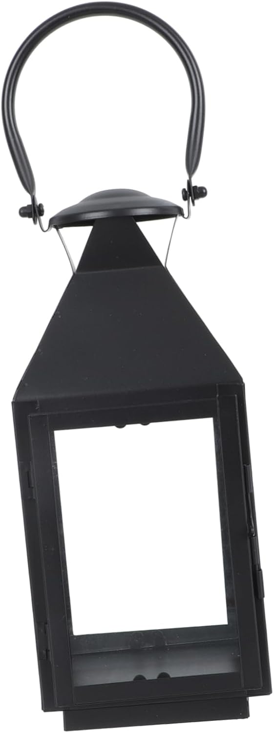 Cabilock Vintage Wrought Iron Wind Lantern Candleholder