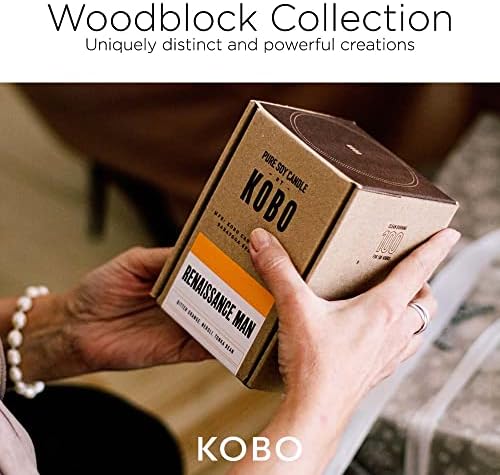 KOBO Renaissance Man Scented Candle 15 oz Jar