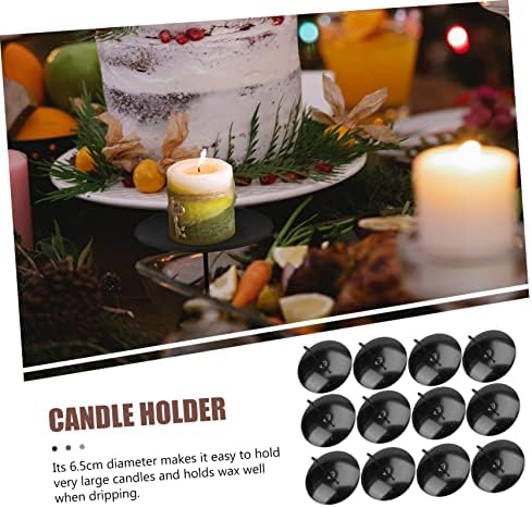 12pcs Christmas Wreath Candle Holders Set