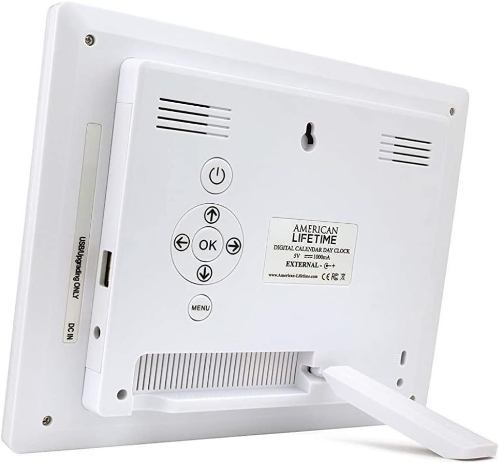 American Lifetime 2025 Large Digital Clock for Seniors