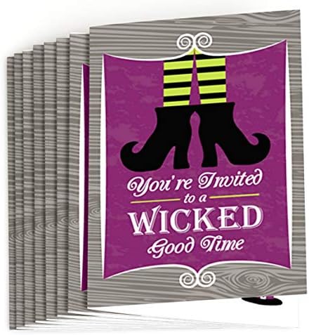 Big Dot of Happiness Halloween Party Invitations 8 Count