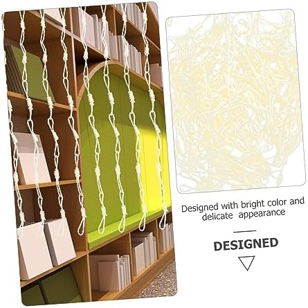 10pcs Woven Curtain Room Divider Hallway Separator