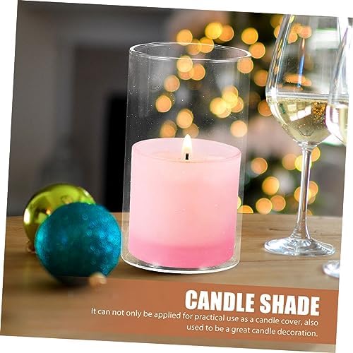 Happyyami 3Pcs Cylinder Candle Covers for Home Wedding Decor