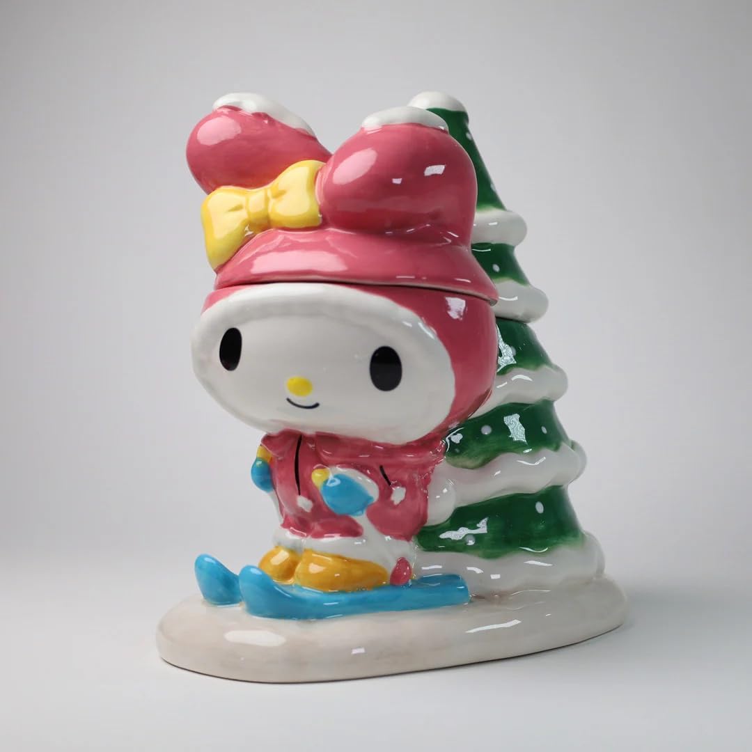 Blue Sky Clayworks My Melody Christmas Cookie Jar