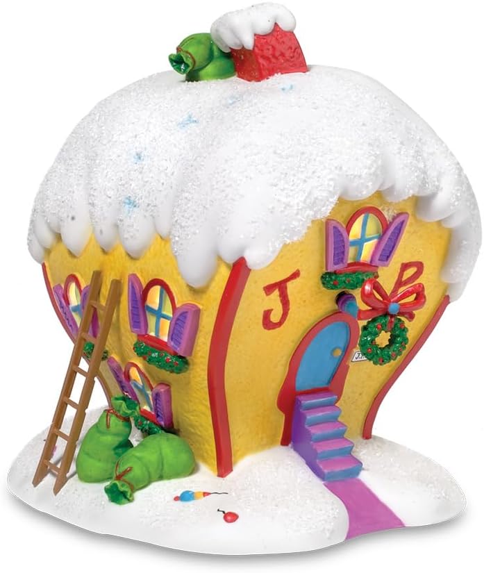 Department 56 Dr Seuss Grinch Village Cindy Lou Who House Lighted Building