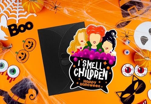 SICOHOME Halloween Party Invitations 12pcs 5x7 with Envelopes