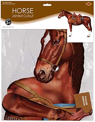 Beistle Jointed Horse Party Accessory 1 Count