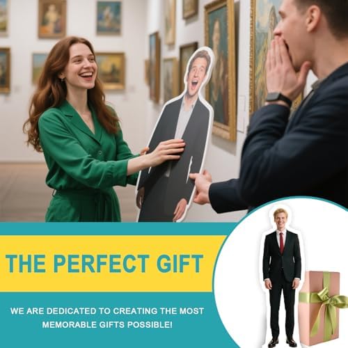 Custom Life Size Cardboard Cutout with Uploaded Photo - 6FT