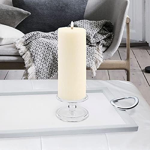 Root Candles 33917 Unscented Timberline Pillar Candle 9-Inch Ivory
