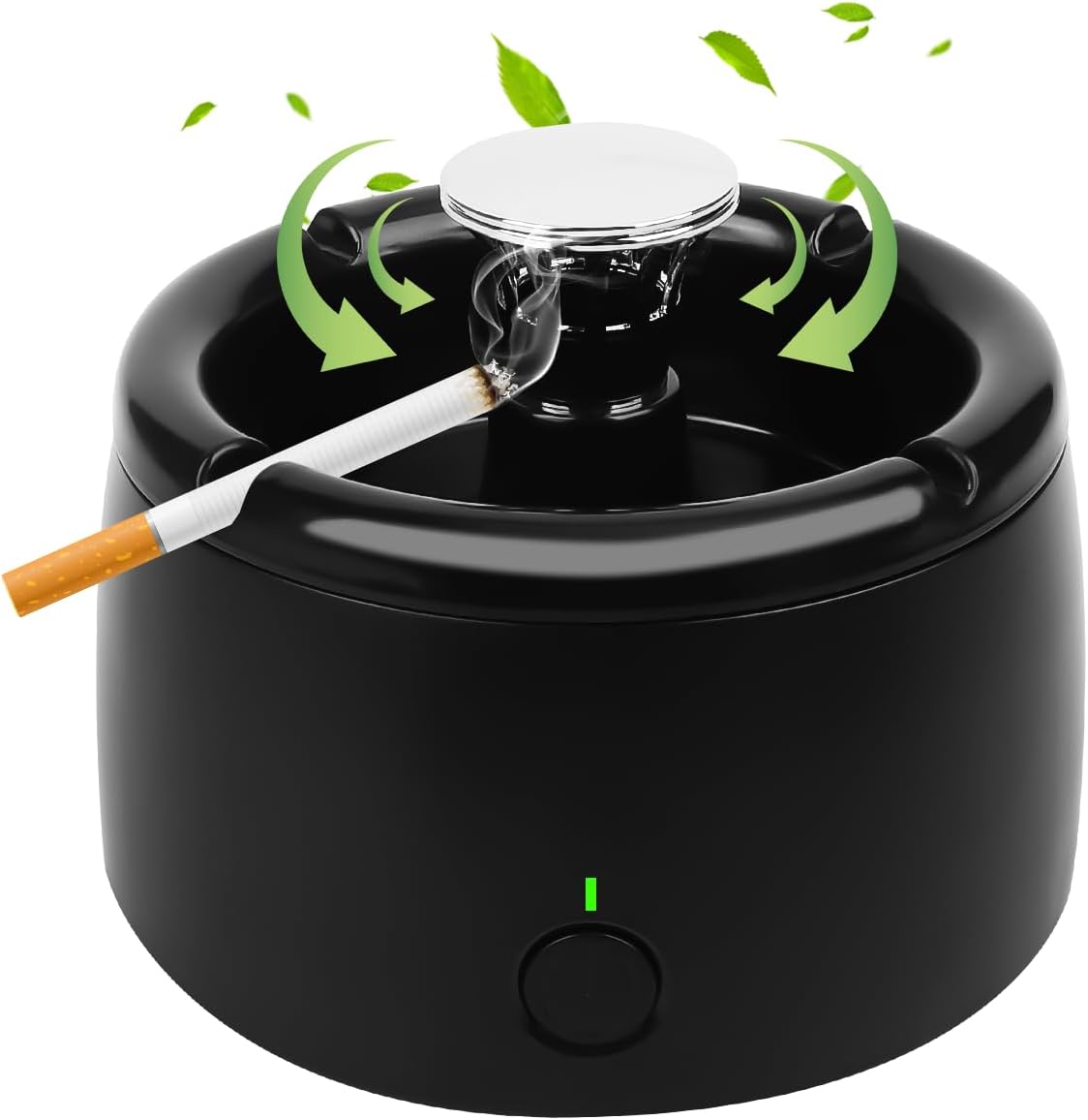 Smokeless Ashtray with Air Purifying Function