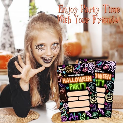 Halloween Party Invitations Set of 25 with Envelopes 1