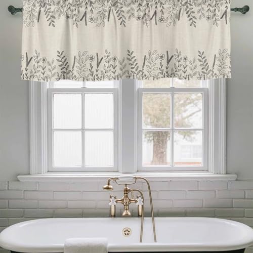 Thanksgiving Plant Valance Set for Windows