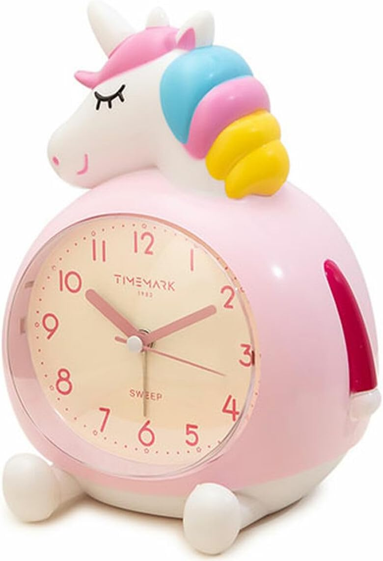 Timemark Unicorn Alarm Clock with LED Light
